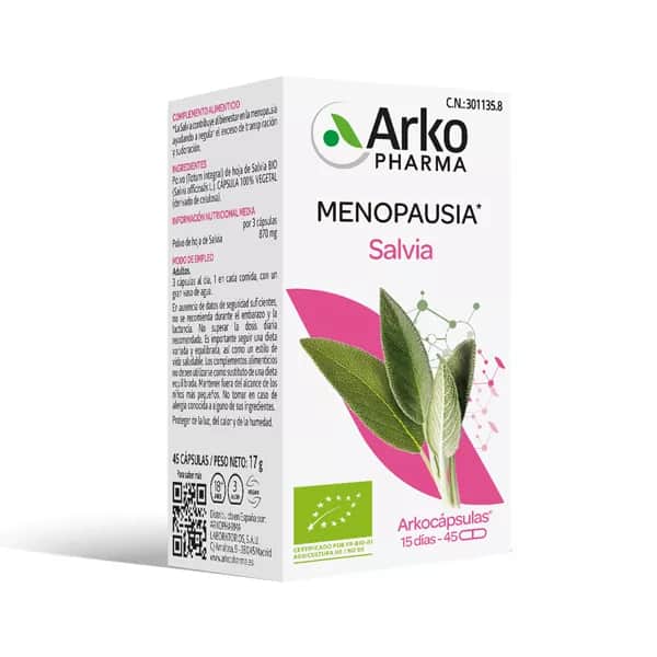 Arhoparma Arkocaps Salvia 45 cápsulas