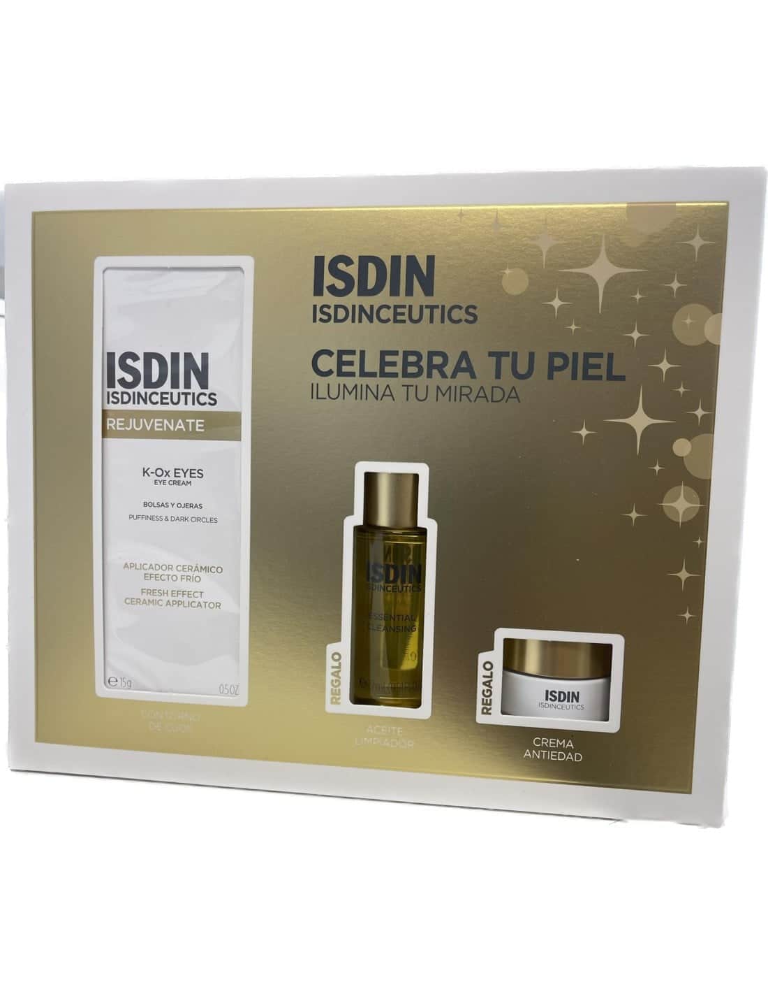 Isdinceutics Cofre Rutina K-ox Eyes + Aceite Limpiador + Crema Antiedad